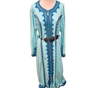 Gorgeous Vintage Handmade Moroccan Dress